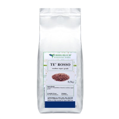 Tè rosso rooibos senza teina