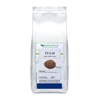 Tulsi foglie basilico santo taglio tisana Tulsi foglie basilico santo taglio tisana