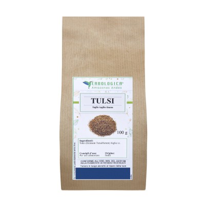 Tulsi foglie basilico santo taglio tisana Tulsi foglie basilico santo taglio tisana