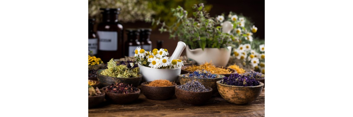 Erbe officinali tisane che combattono la pelle grassa