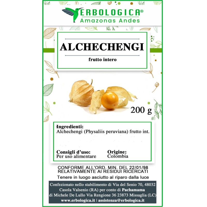 Alchechengi frutti interi