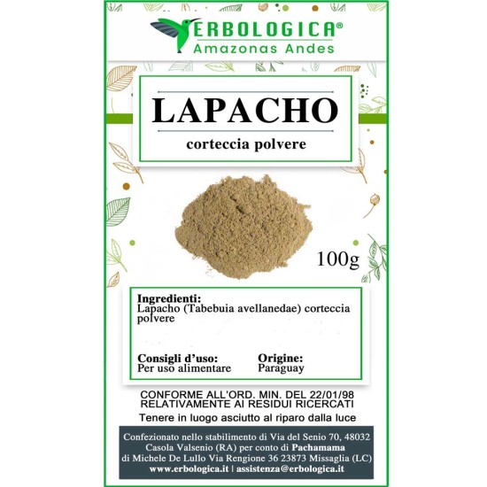Lapacho corteccia in polvere Lapacho corteccia in polvere