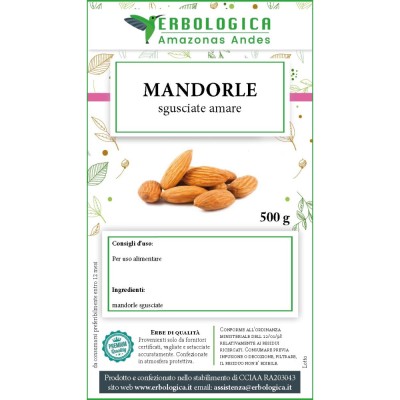 Mandorle sgusciate amare 500g