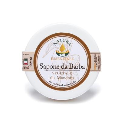 Sapone da barba vegetale alla mandorla Sapone da barba vegetale alla mandorla