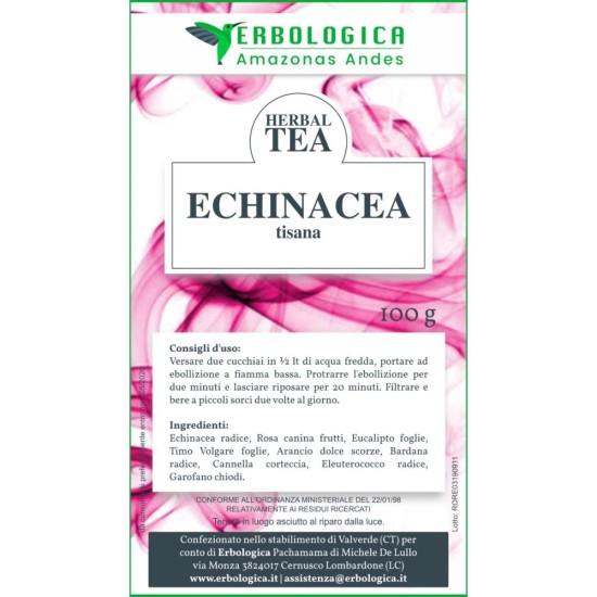 Echinacea tisana composta 100 grammi Echinacea tisana composta 100 grammi